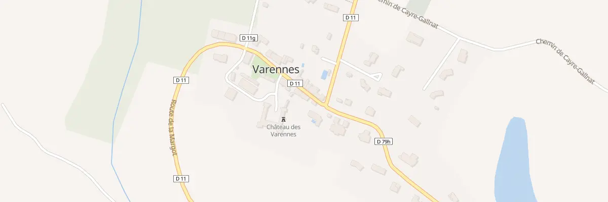Plan du 5052 Chateau à Varennes