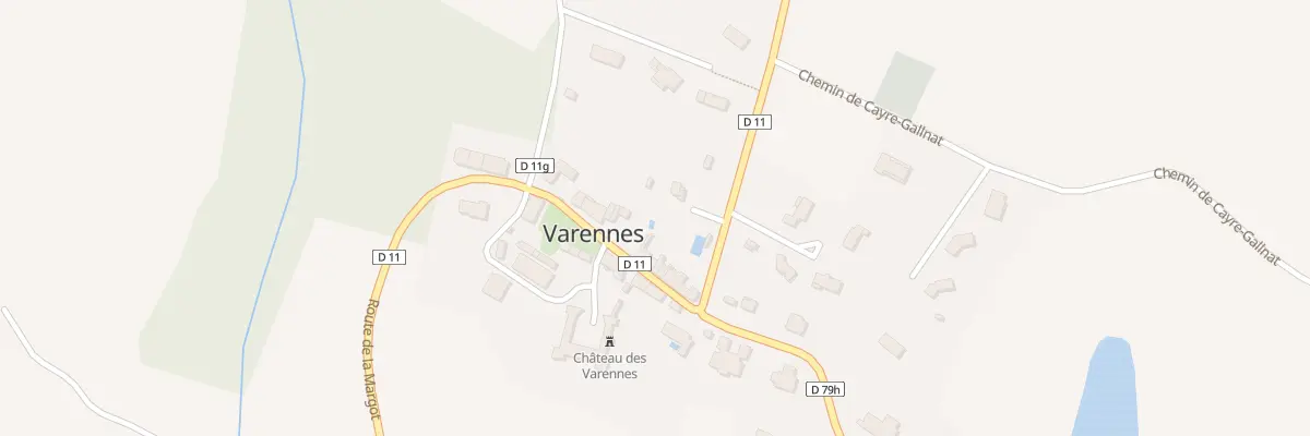 Plan du 8 Au Village à Varennes