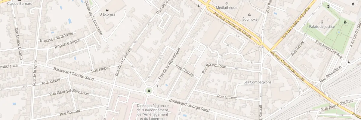 Plan du 65 Rue de la République à Châteauroux