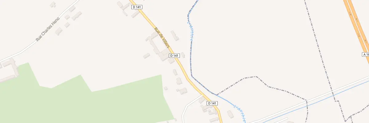 Plan du 285 Rue de Villers à Colline-Beaumont