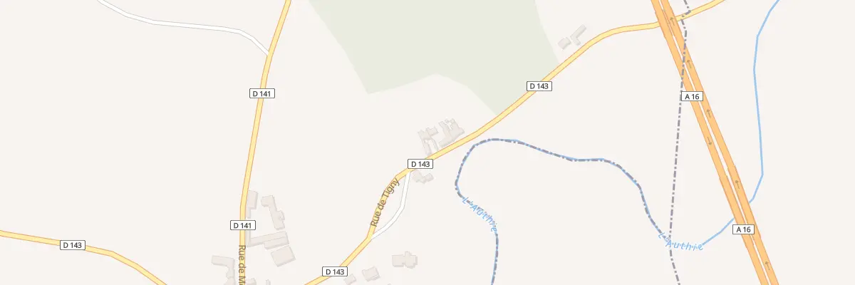 Plan du 277 Rue de Tigny à Colline-Beaumont