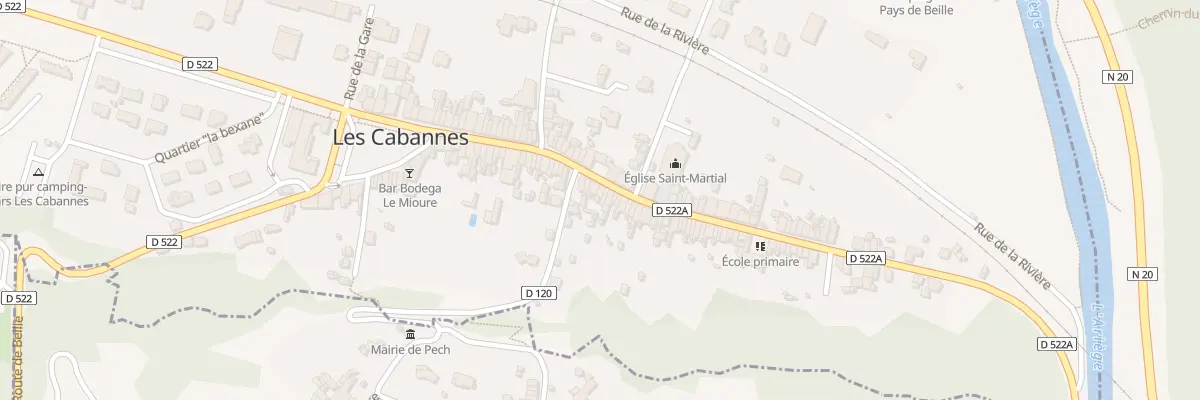 Plan du 50 Rue Principale à Niaux