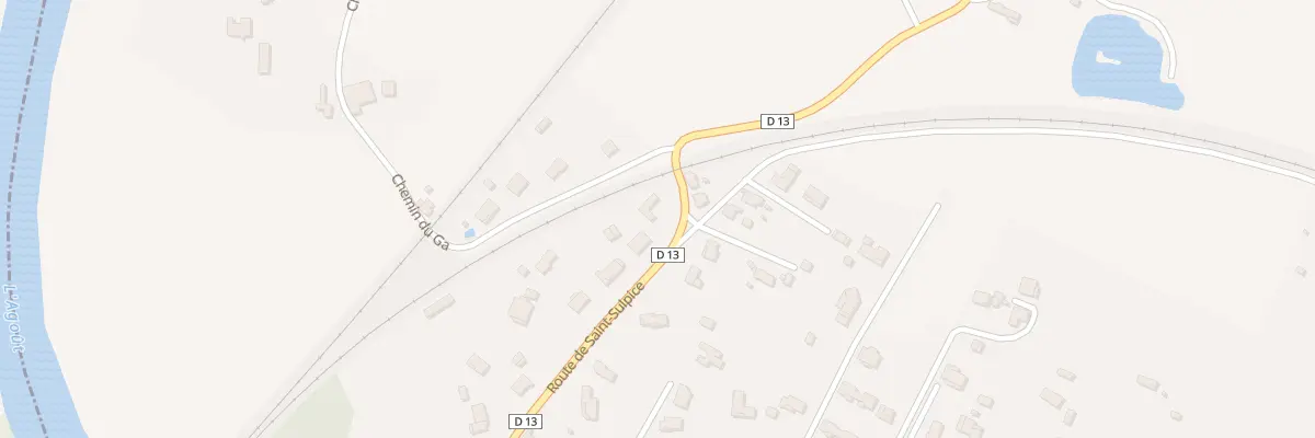 Plan du 5280 Rte de Saint-Sulpice à Coufouleux