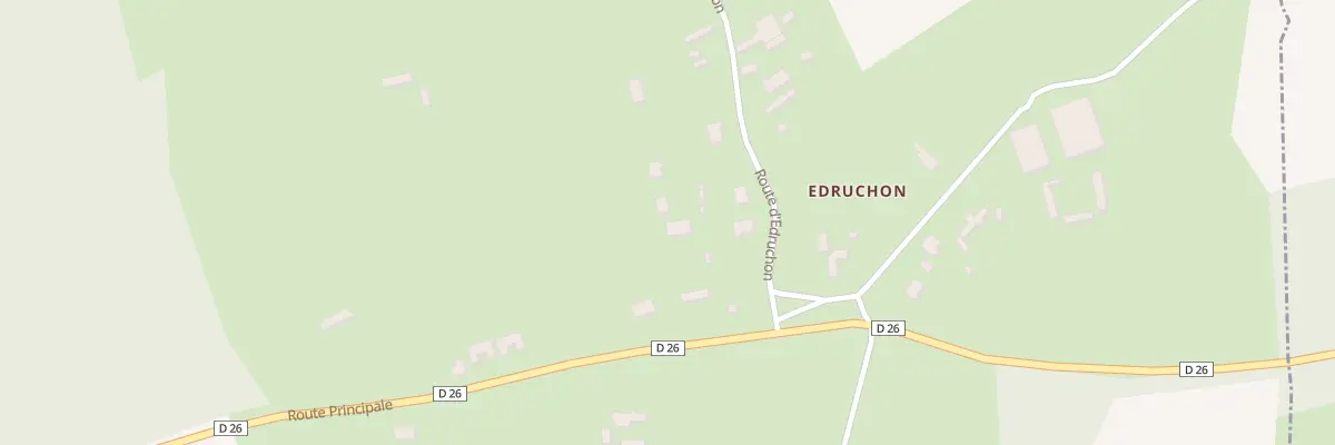 Plan du 3E Hameau d’Edruchon à Saint-Martin-au-Bosc