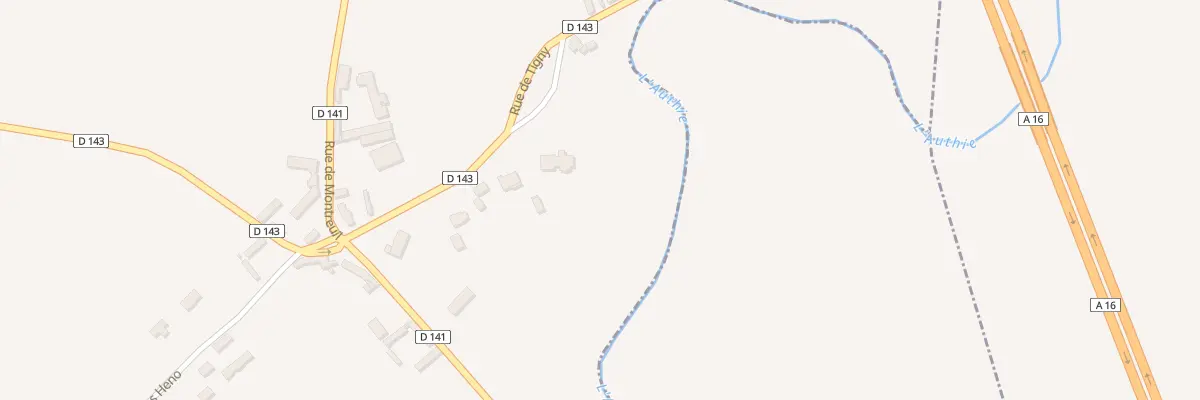Plan du 198 Rue de Tigny à Colline-Beaumont