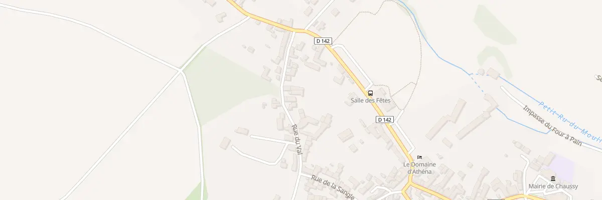Plan du 15 Rue du Val à Chaussy
