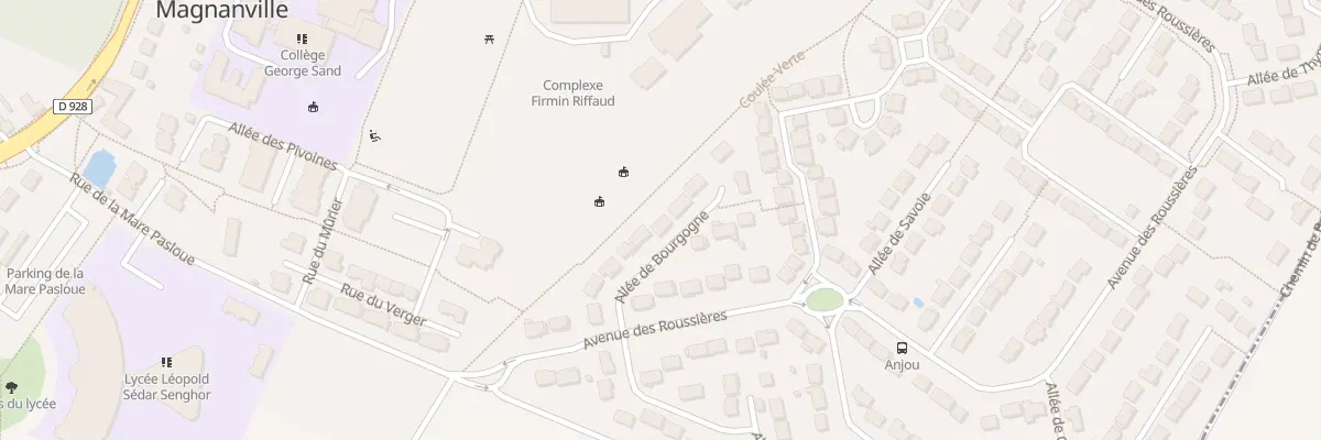 Plan du 6 All de Bourgogne à Magnanville