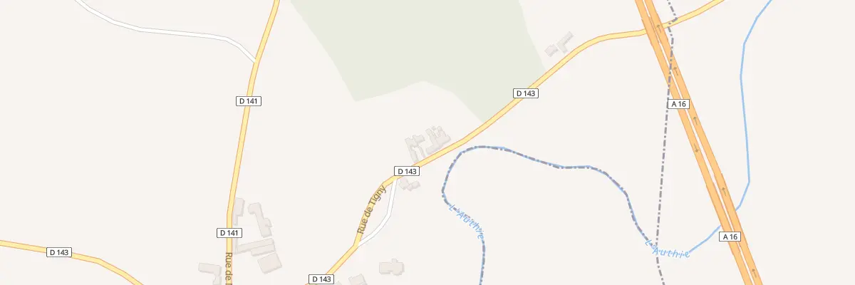 Plan du 285 Rue de Tigny à Colline-Beaumont