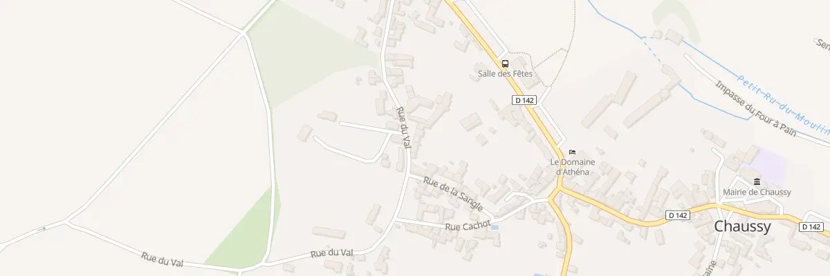 Plan du 27B Rue du Val à Chaussy