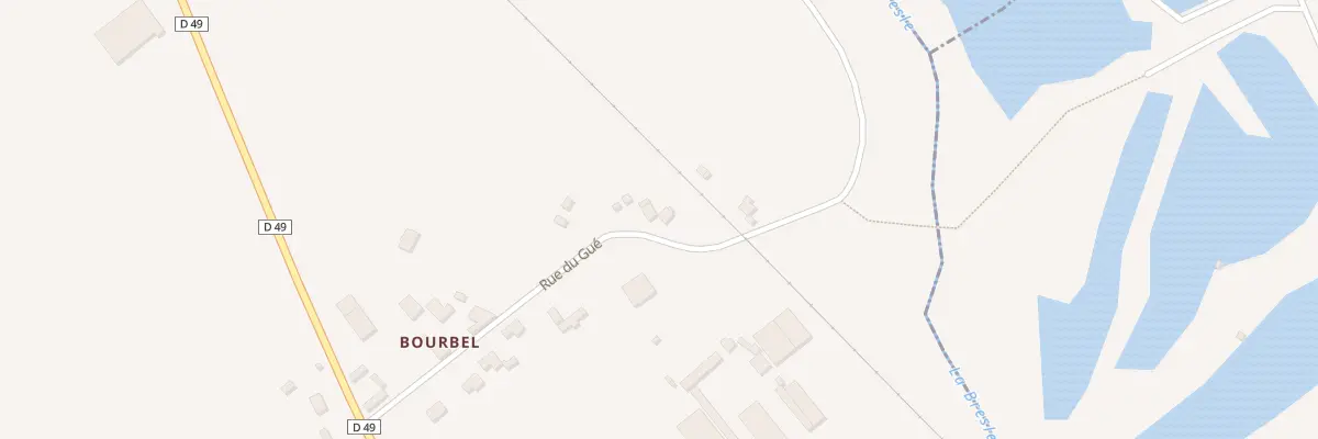 Plan du 5184 Bourdel à Nesle-Normandeuse
