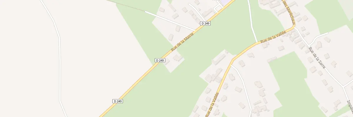Plan du 261 Rue de la Mairie à Audembert