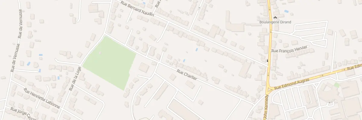 Plan du 44 Rue Charlier à Châteauroux