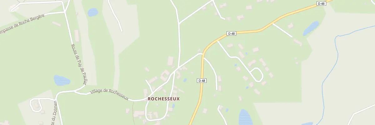 Plan du 5146 Rochesseux à Aubazines