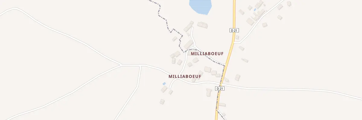 Plan du 4 Milliaboeuf à Maillet