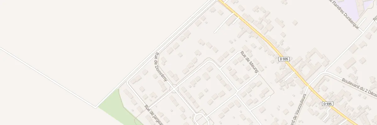Plan du 34 Rue de Reims à Patay
