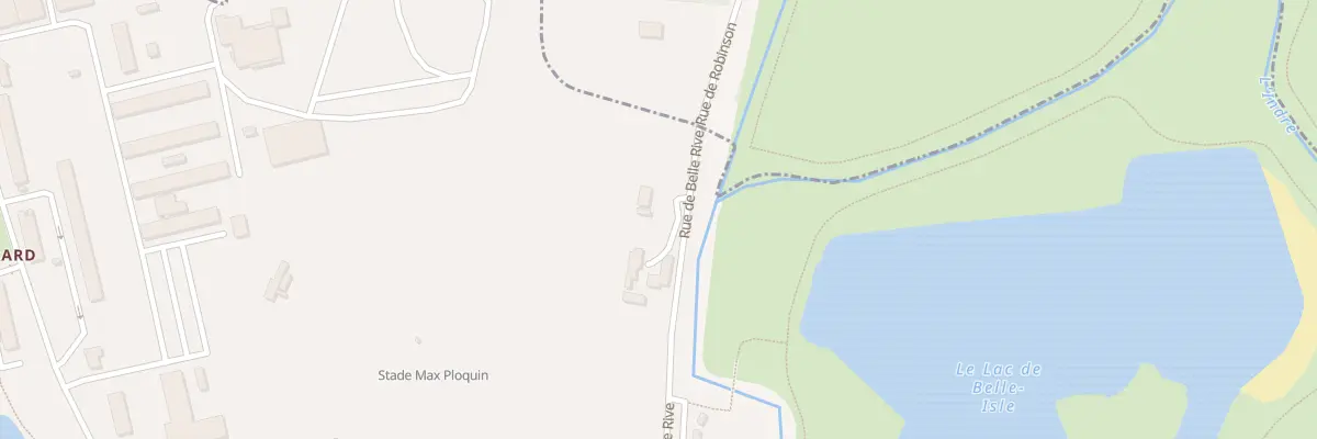 Plan du 117 Rue de Belle-Rive à Châteauroux