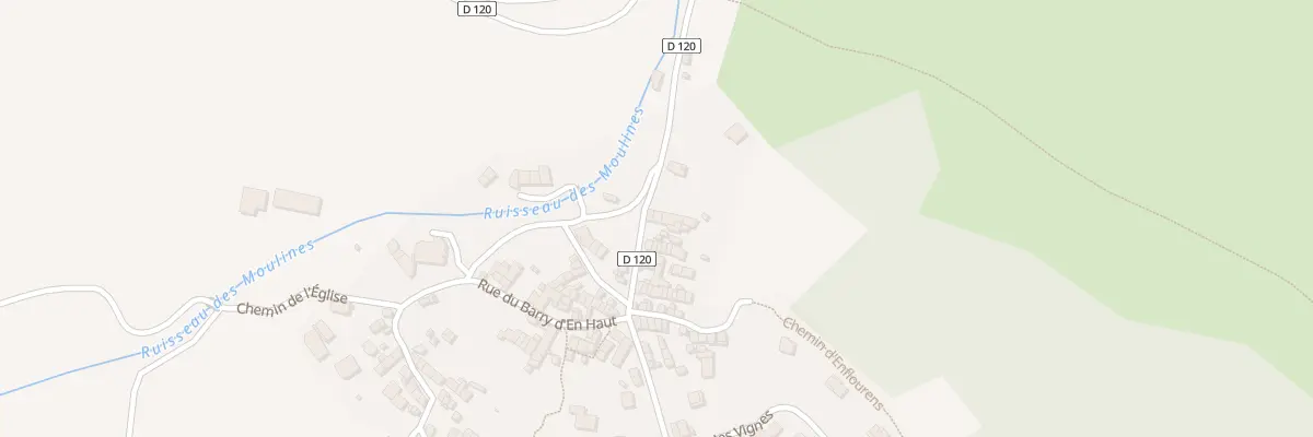 Plan du 100 Rte des Côtes à Verdun