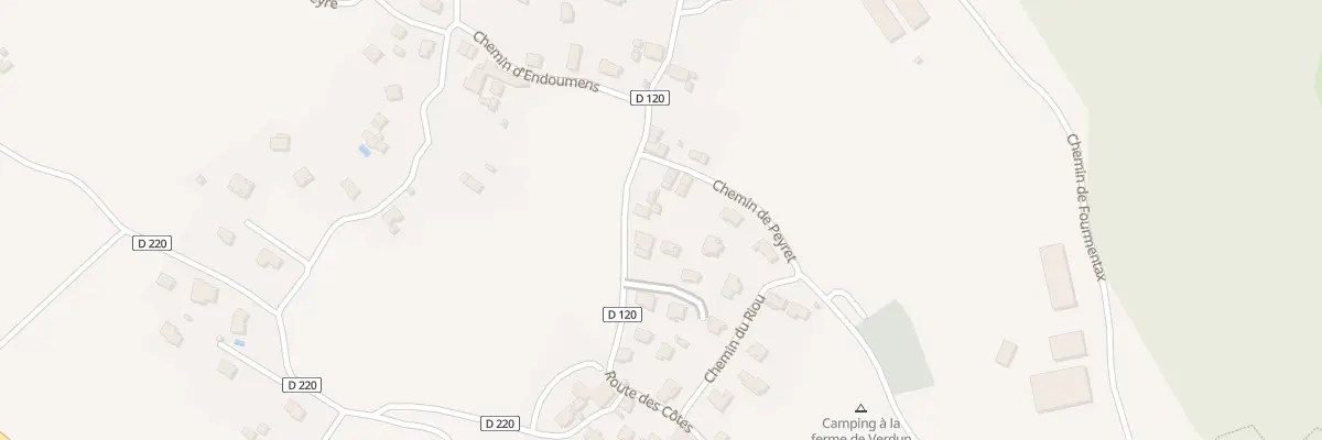 Plan du 46 Rte des Côtes à Verdun