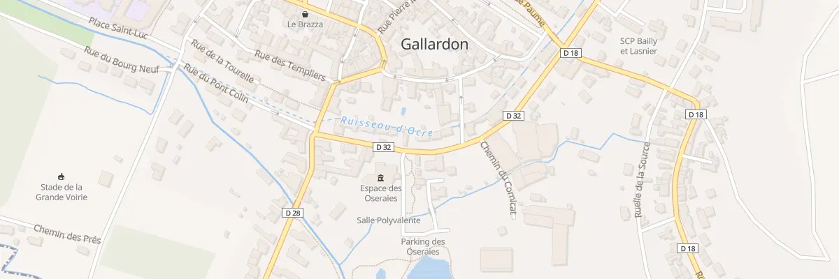 Plan du 20 Rue Guy Pouille à Gallardon