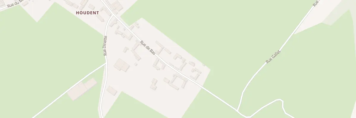 Plan du 9 Rue de Bas Houdent à Tours-en-Vimeu
