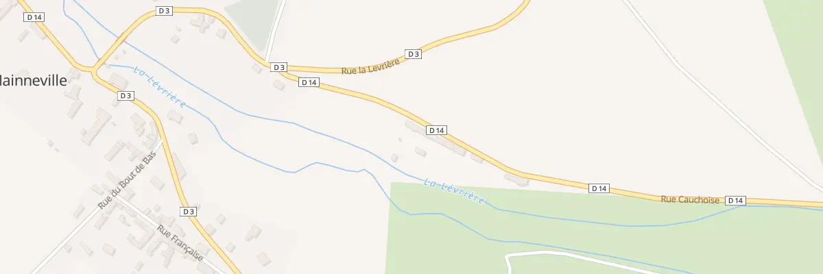 Plan du 3A Le Rouge Val à Mainneville