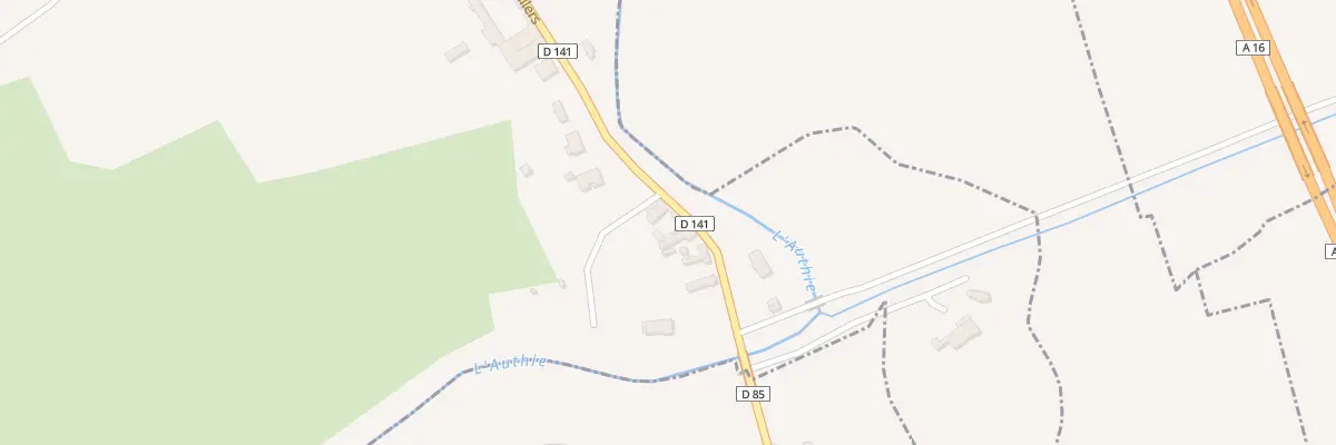 Plan du 390 Rue de Villers à Colline-Beaumont