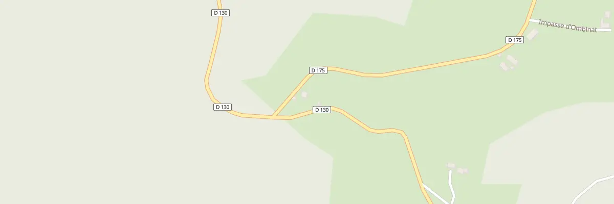 Plan du 38 Rte du Coiroux à Albignac