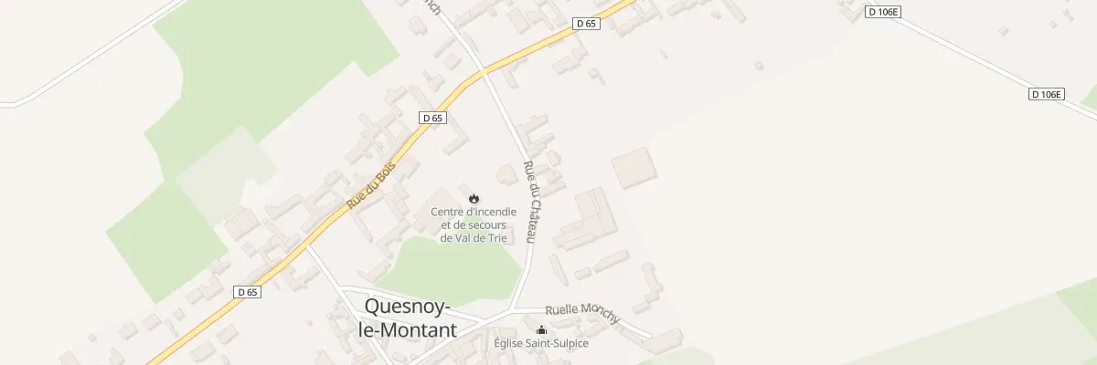 Plan du 9 Rue du Château à Quesnoy-le-Montant