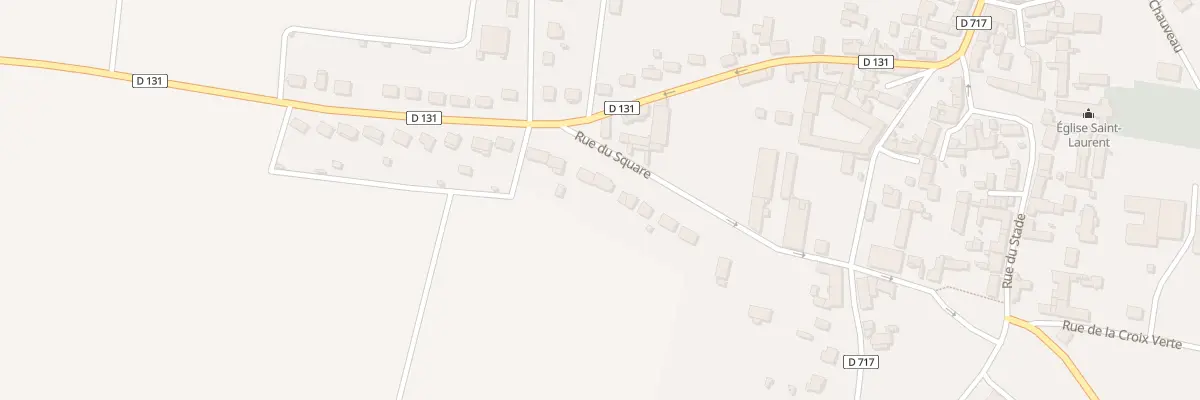 Plan du 13 Rue du Square à Boisville-la-Saint-Père