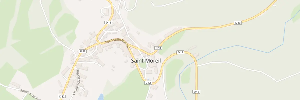 Plan du 9 Rte de la Croix Pierre à Saint-Moreil