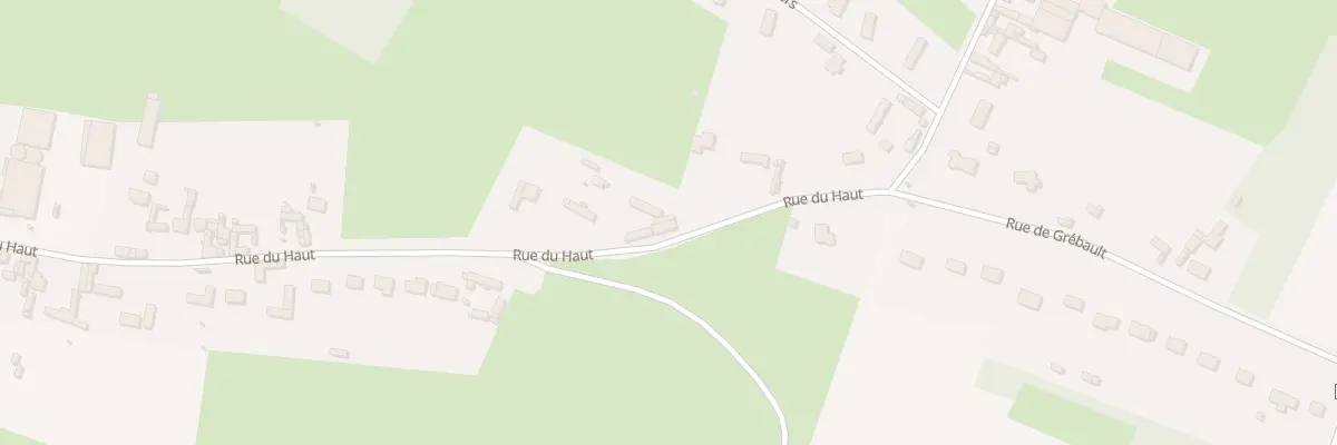 Plan du 9001 Rue du Haut à Tours-en-Vimeu