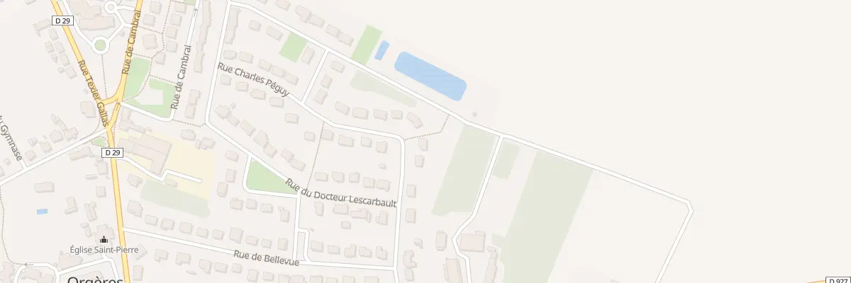 Plan du 4 Rue Charles Peguy à Orgères-en-Beauce