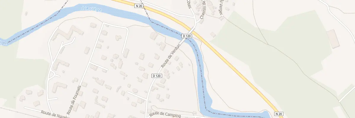 Plan du 1B Rte de Verdun aux Cabannes
