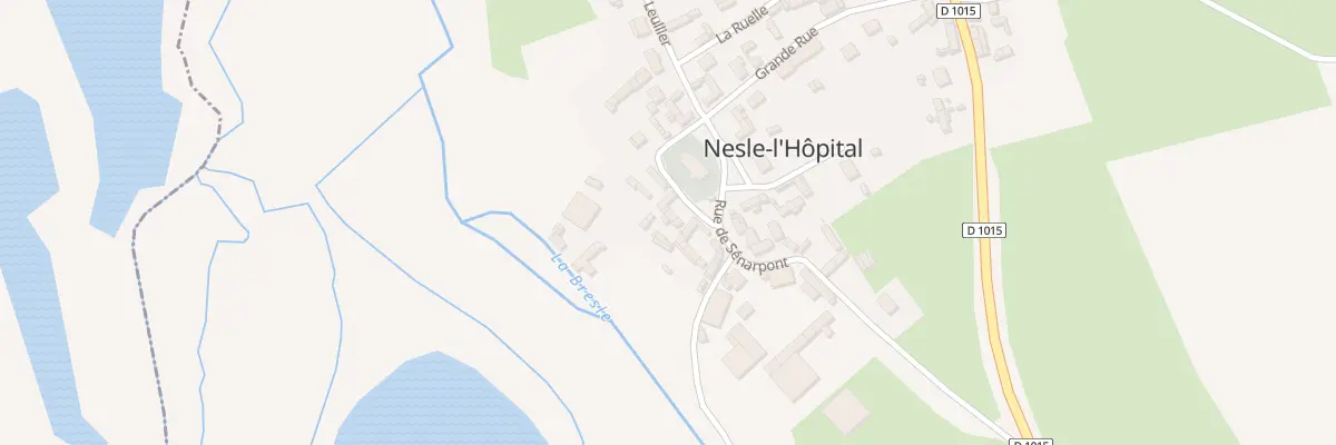 Plan du 12 Rue du Tour d’Eglise à Nesle-l’Hôpital