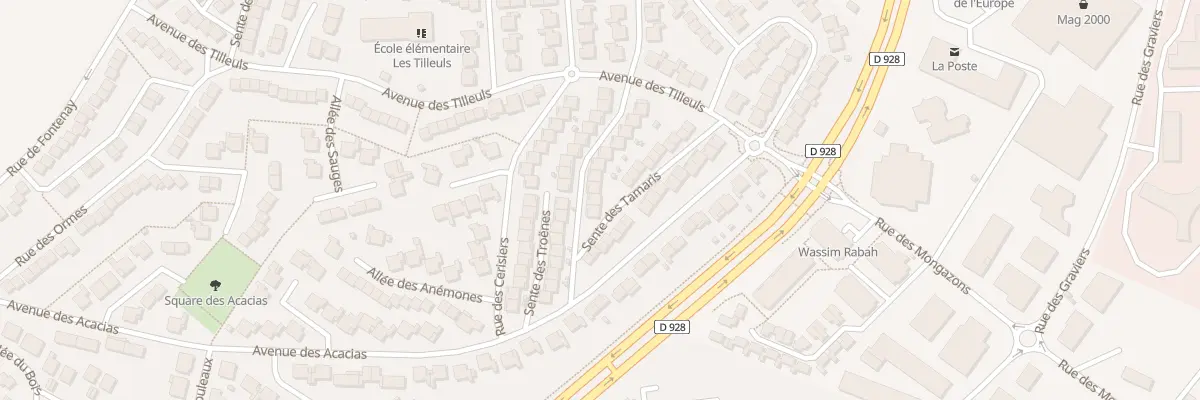 Plan du 15 Rue des Cerisiers à Magnanville