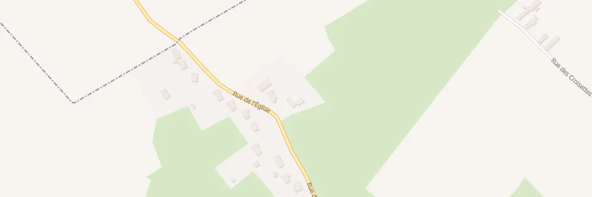 Plan du 23 Rue de l’Eglise à Offrethun