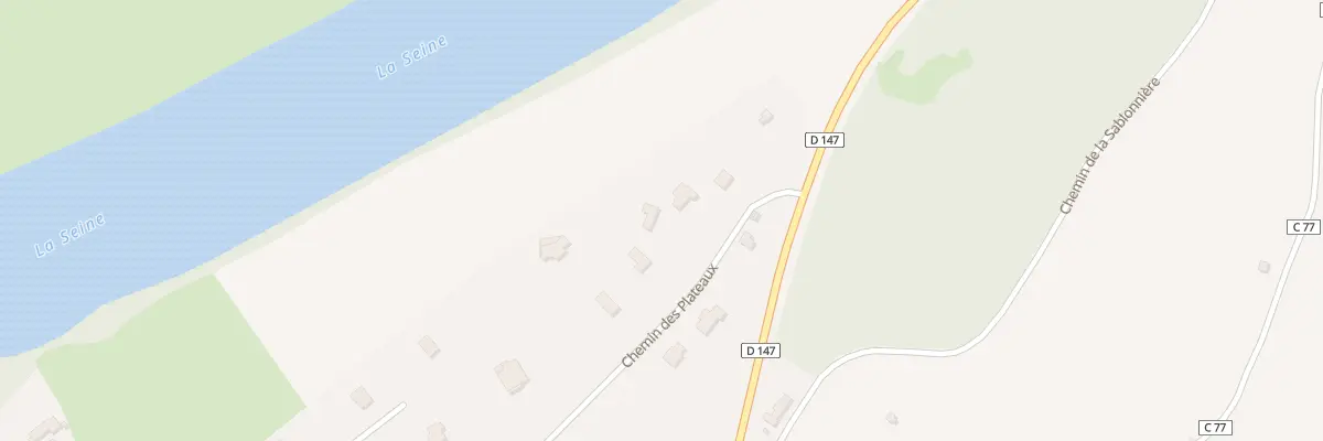 Plan du 501 Che des Plateaux à Saint-Martin-la-Garenne