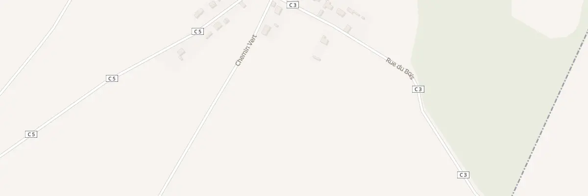 Plan du 6 Rue du Bois à Biencourt