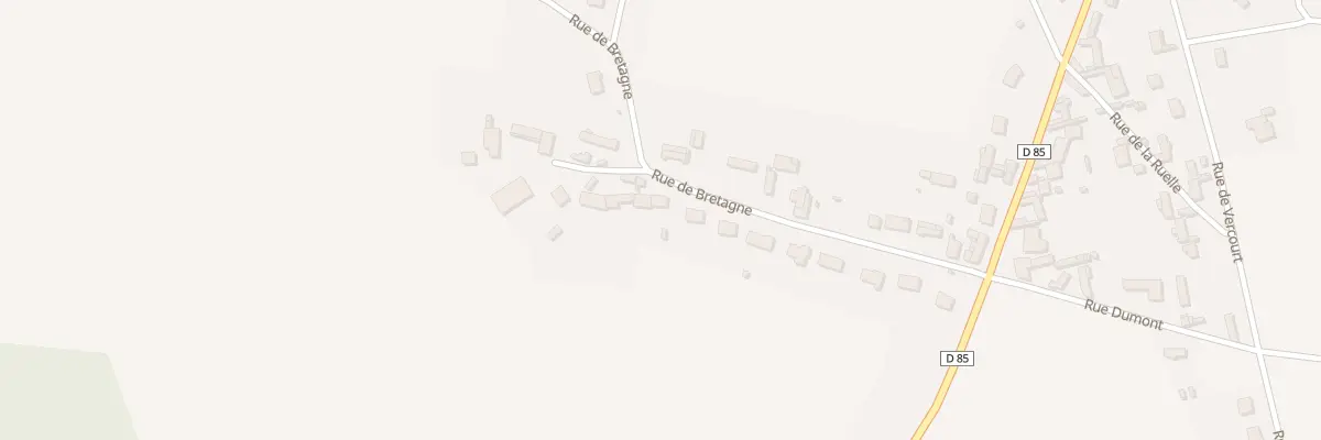 Plan du 5034 Rue de Bretagne à Villers-sur-Authie