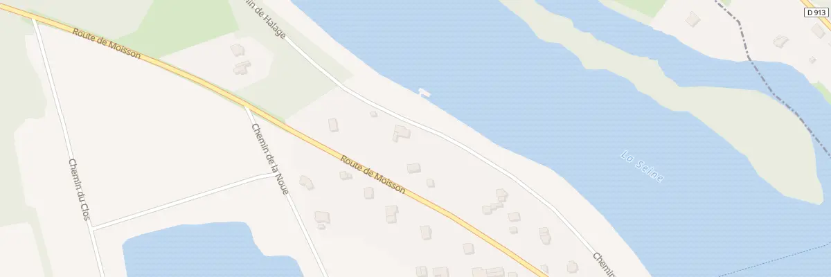 Plan du 14T Rte de Lavacourt à Moisson