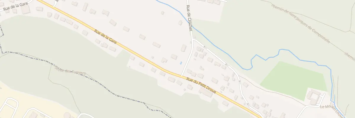Plan du 101 Rue de Crochet à Droue-sur-Drouette
