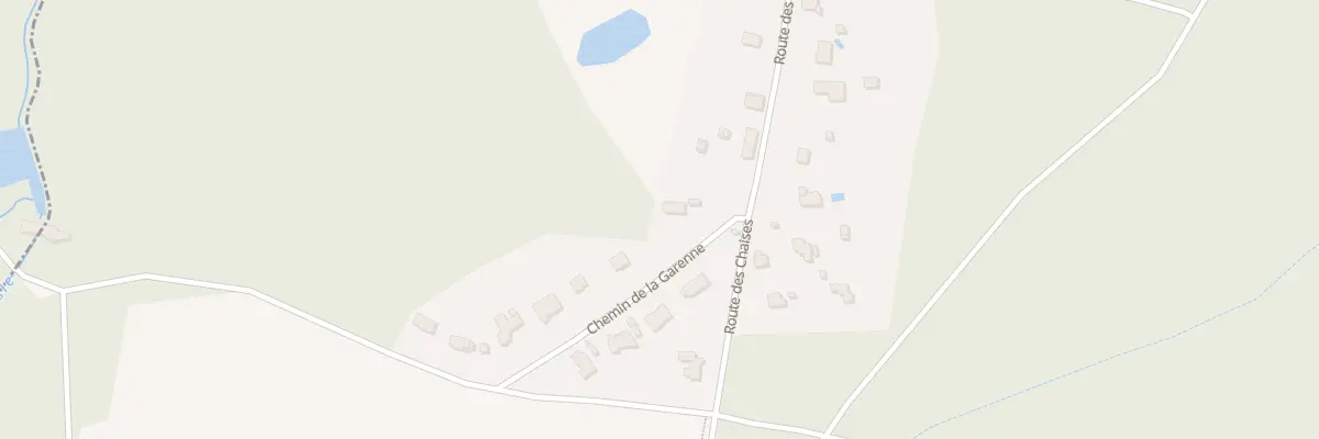 Plan du 2 Che de la Garenne à Raizeux