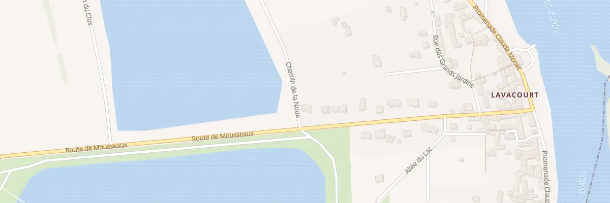 Plan du 22 Rte de Mousseaux à Moisson