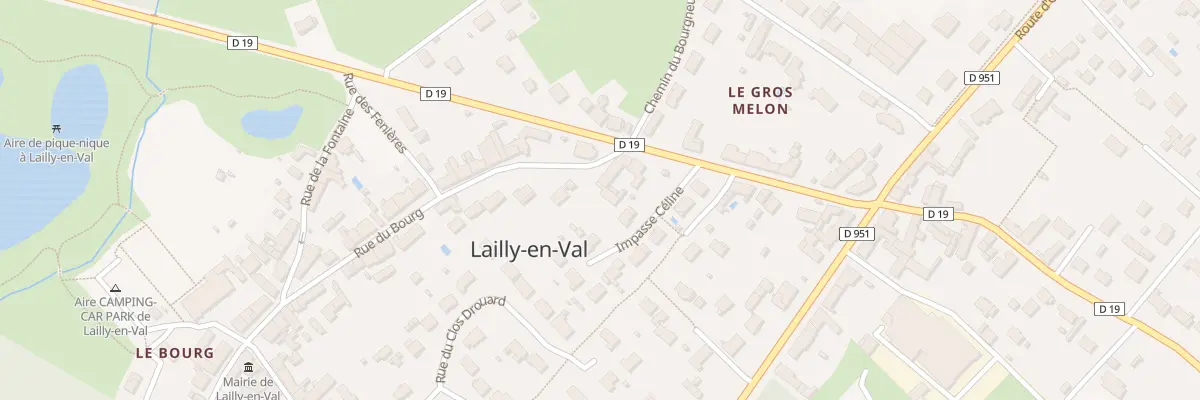 Plan du 32 Rue du Bourg à Lailly-en-Val