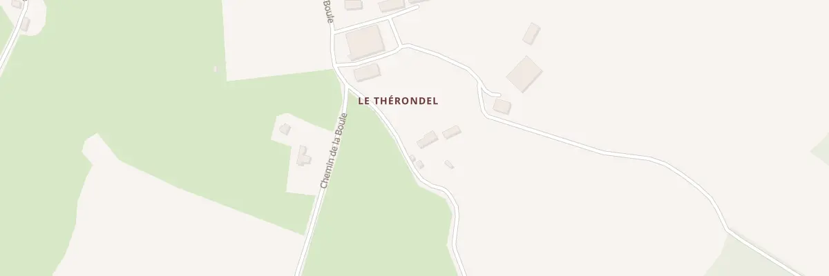 Plan du 5063 Le Therondel à Lunegarde