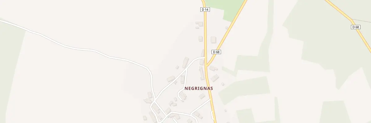 Plan du 5041 Negrignas à Augne