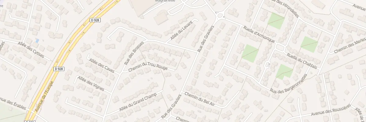 Plan du 35 Rue des Graviers à Magnanville