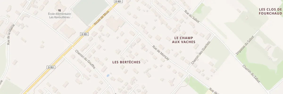 Plan du 148 Rue de monçay à Lailly-en-Val