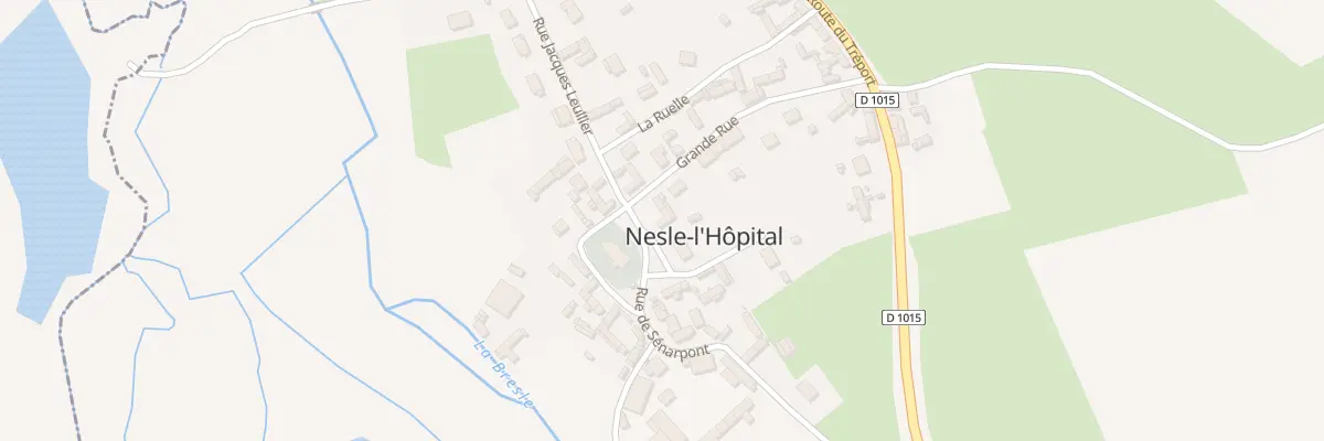 Plan du 3 Pl des Tilleuls à Nesle-l’Hôpital