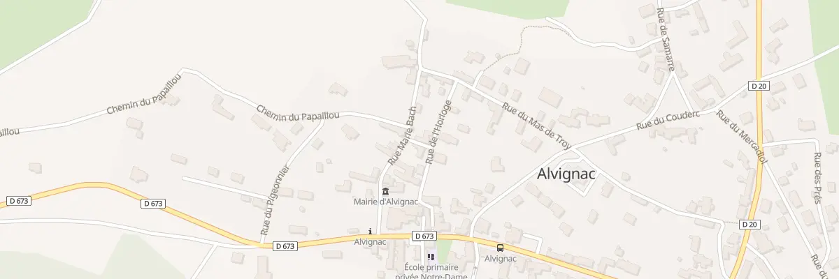 Plan du 5090 Alvignac à Alvignac